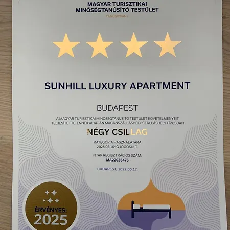 Sunhill Luxury At The Buda Castle * 부다페스트